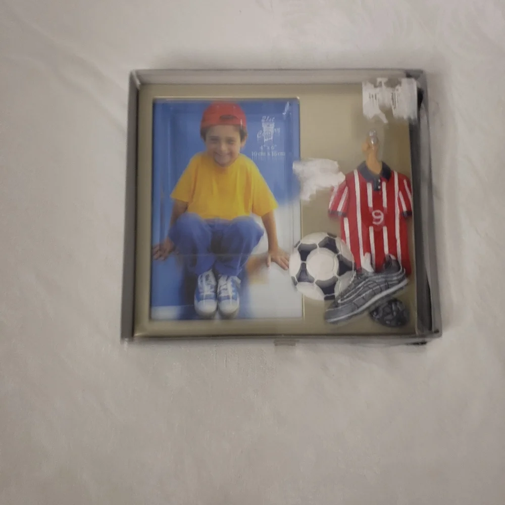 Soccer Photo Frame 4x6